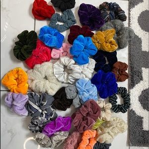 35+ scrunchies!
